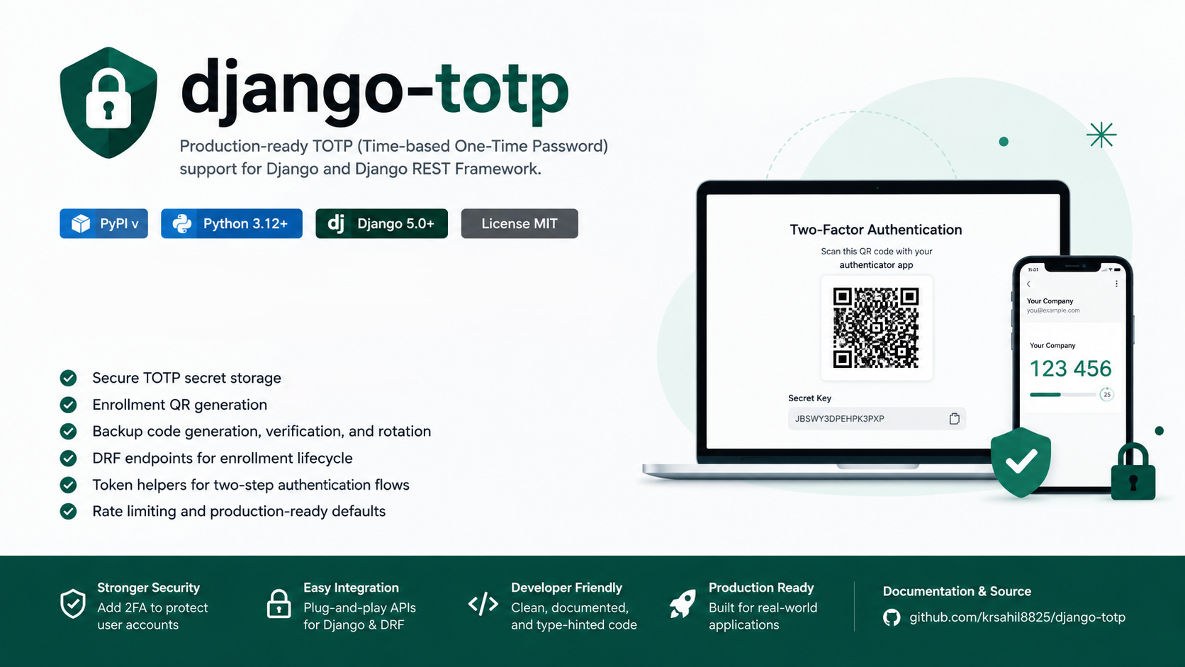 Django Totp